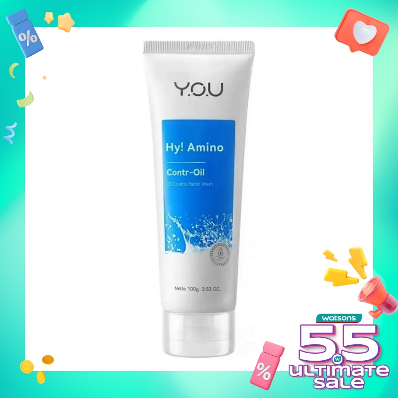YOU Hy! Amino Contr-Oil Oil Control Facial Wash 100ML
