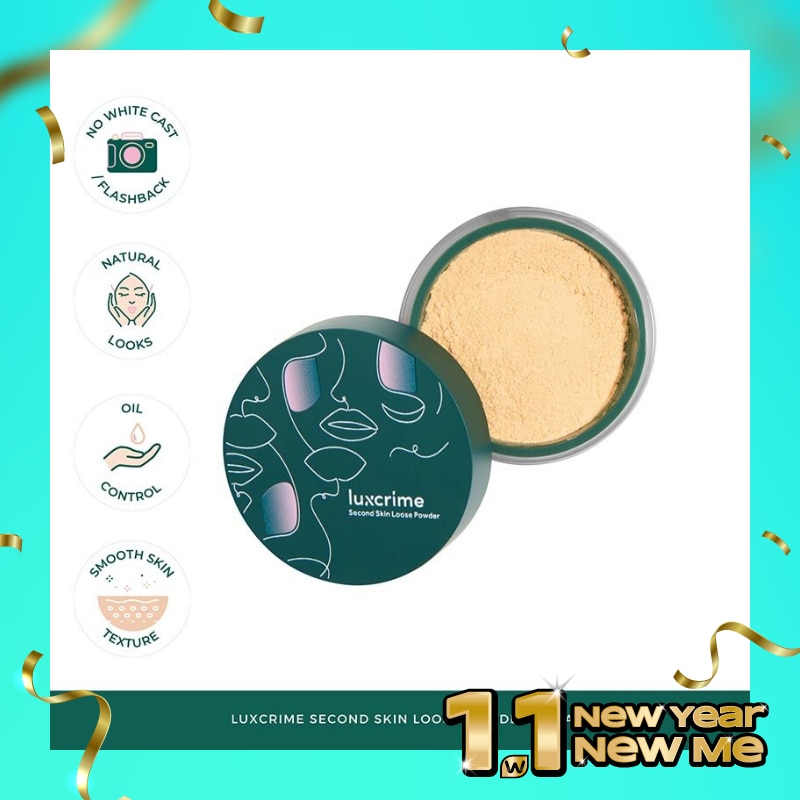 LUXCRIME Second Skin Loose Powder Banana