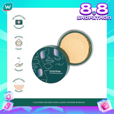 LUXCRIME Second Skin Loose Powder Banana