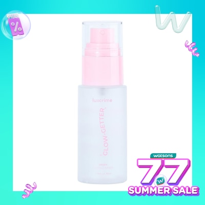 LUXCRIME Glow-Getter Dewy Setting Spray Travel Size 50ml