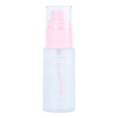 LUXCRIME Glow-Getter Dewy Setting Spray Travel Size 50ml