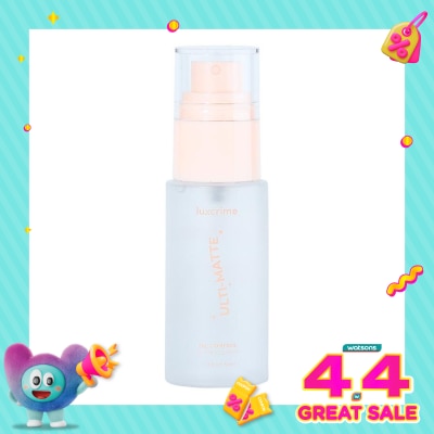 LUXCRIME - Ulti-Matte Oil Control Setting Spray Travel Size 50ml