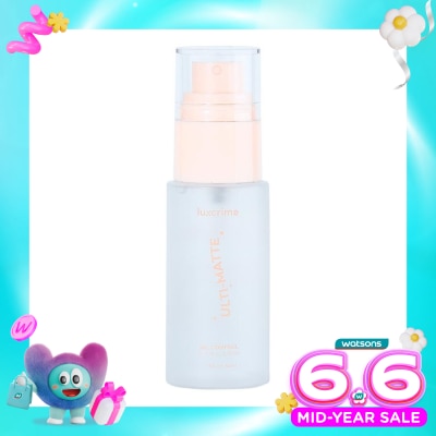 LUXCRIME - Ulti-Matte Oil Control Setting Spray Travel Size 50ml