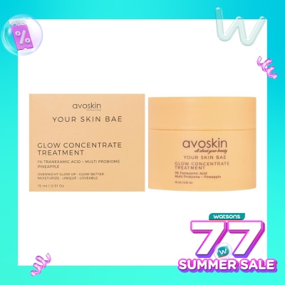 AVOSKIN YSB Glow Concentrate Treatment 1% Tranexamic Acid + Multi Probiome + Pineapple (15 ml)