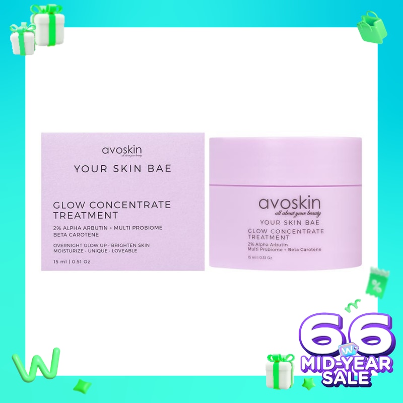 YSB Glow Concentrate Treatment 2% Alpha Arbutin + Multi Probiome + Beta Carotene (15 ml)