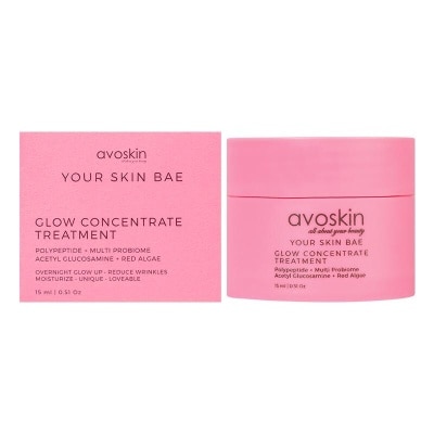 AVOSKIN YSB Glow Concentrate Treatment Polypeptide + Multi Probiome + Acetyl Glucosamine + Red Algae (15 ml)