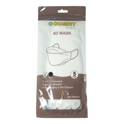 COMET THEO 4D Mask White Sachet 5''S