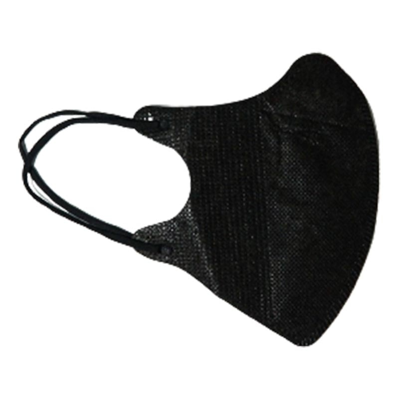 3D Mask Black Sachet 5'S