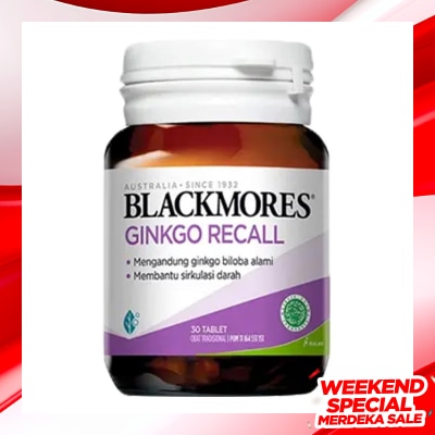 BLACKMORES Blackmores Ginkgo Recall 30'S