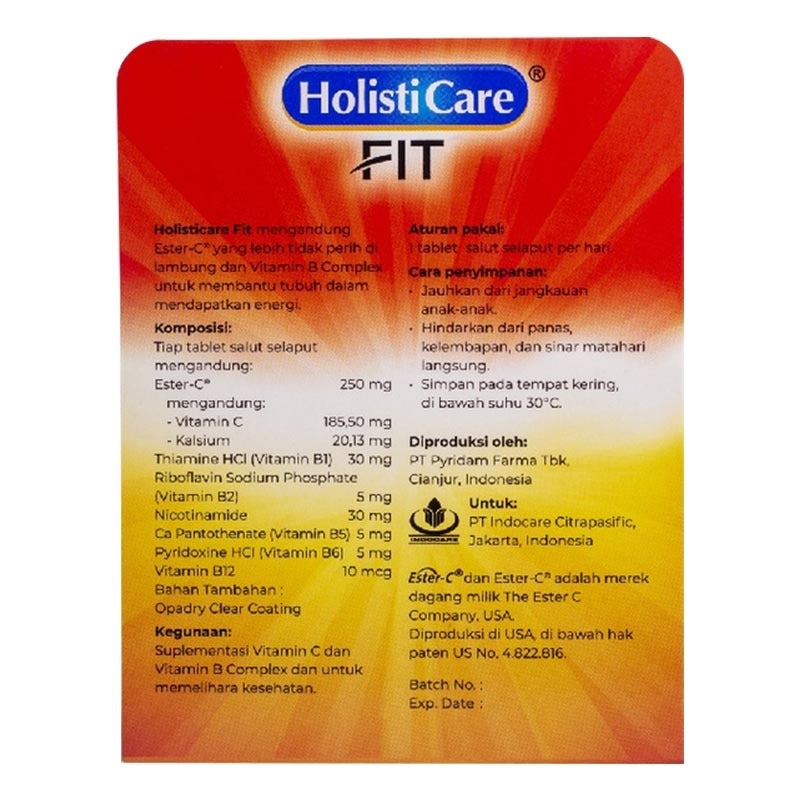 HOLISTICARE FIT  BTL 30'S