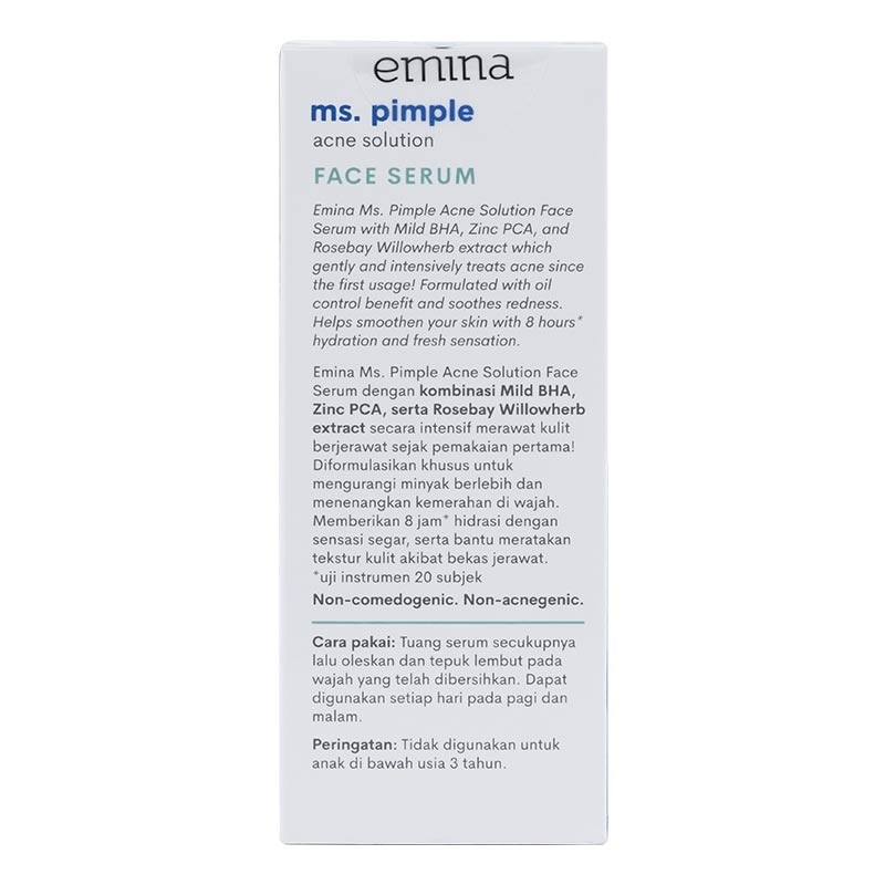 EMINA MS PIMPLE A/S FACE SERUM 30ML