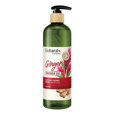 NATURALS BY WATSONS Ginger Shower Gel 490ml