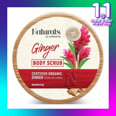 NATURALS BY WS W NBW GINGER BODY SCRUB 200G