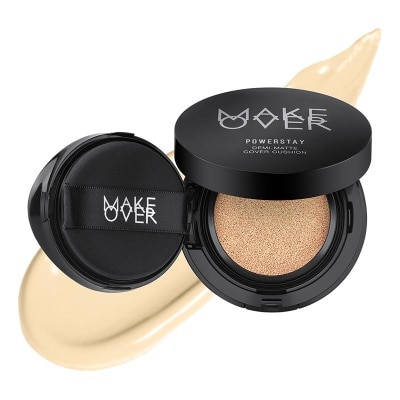 MAKE OVER Powerstay Demi-Matte Cover Cushion W12 Warm Marble