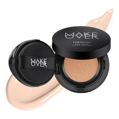 MAKE OVER Powerstay Demi-Matte Cover Cushion N20 Ivory