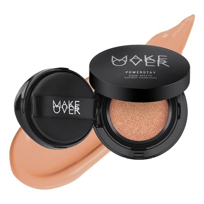 MAKE OVER Powerstay Demi-Matte Cover Cushion C31 Pink Beige