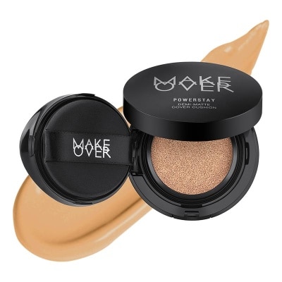 MAKE OVER Powerstay Demi-Matte Cover Cushion W32 Warm Beige