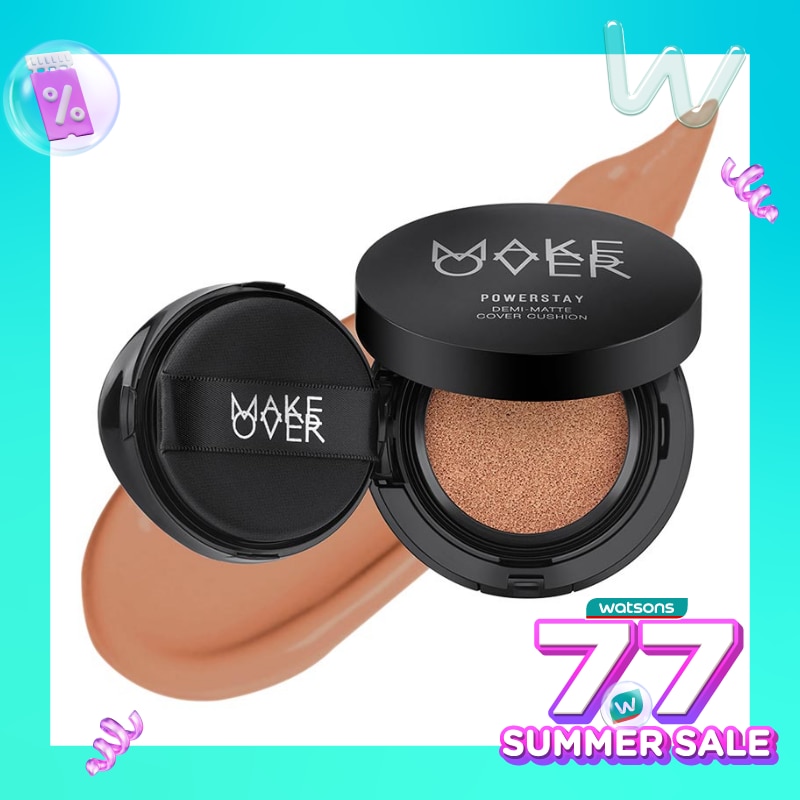 Make Over Powerstay Demi-Matte Cover Cushion C41 Cool Sand 15g