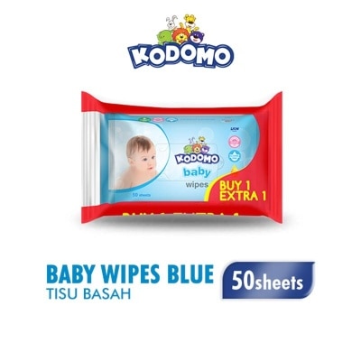 KODOMO Kodomo Baby Wipes Aloe Vera 50'S