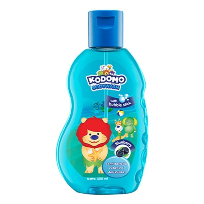 Kodomo Body Wash Gel Blueberry 200ml