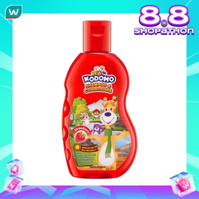 KODOMO Kodomo Shampoo Gel Strawberry Botol 200ml