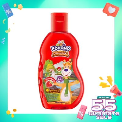 KODOMO KODOMO SHP GEL STRAWBERRY 200ML