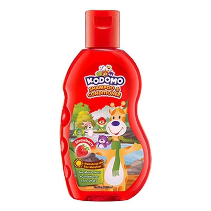 KODOMO SHP GEL STRAWBERRY 200ML