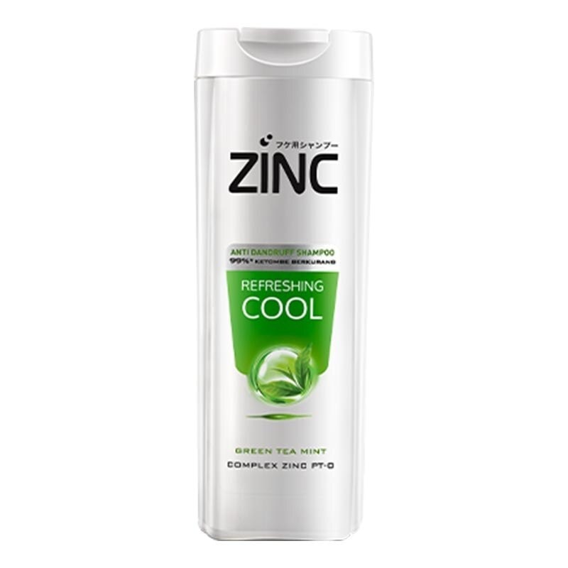 Zinc Shampoo Refreshing Cool Green Tea 340ml