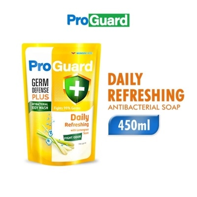 PROGUARD Sabun Mandi Cair Anti Bakteri Daily Refreshing Pouch 450ml