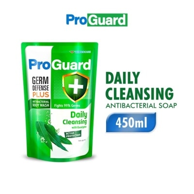 PROGUARD Sabun Mandi Cair Anti Bakteri Daily Cleansing Pouch 450ml