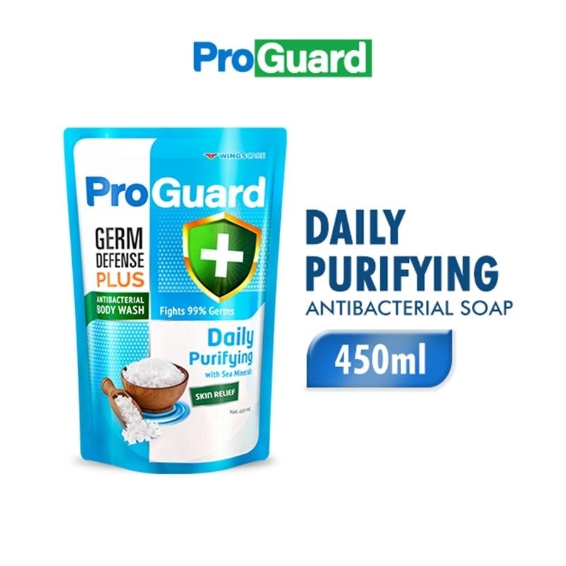 Sabun Mandi Cair Anti Bakteri Daily Purifiying Pouch 450ml