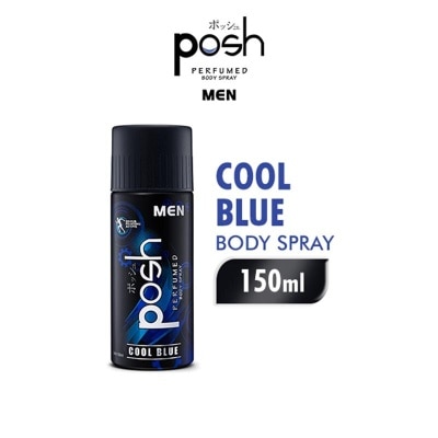 POSH POSH B/SPRAY MEN COOL BLUE 150ML