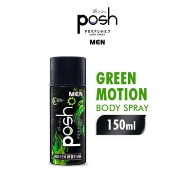 POSH POSH B/SPRAY MEN GREEN MOTION 150ML