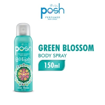 POSH POSH B/SPRAY HIJAB GREEN BLOSSOM 150ML