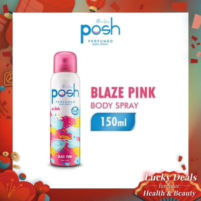 POSH Posh Spray Cologne Blaze Pink Botol 150ml