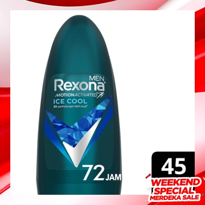 REXONA Men Anti-Perspirant Deodorant Roll On Ice Cool 45Ml