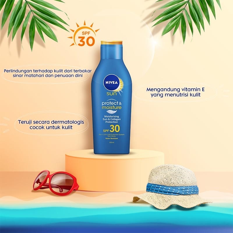 Sun Protect & Moisture Lotion SPF 30 100ml