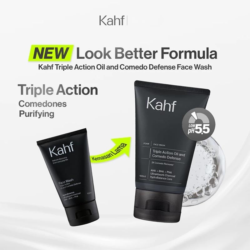 Triple Action Oil and Comede Defense Face Wash 100 ml