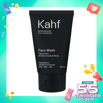 KAHF Face Wash Triple Action 100ml