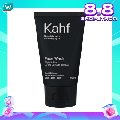 KAHF Face Wash Triple Action 100ml