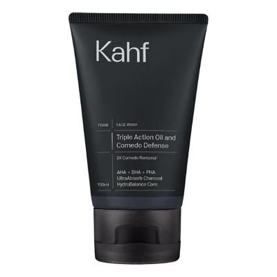 KAHF Triple Action Oil and Comede Defense Face Wash 100 ml