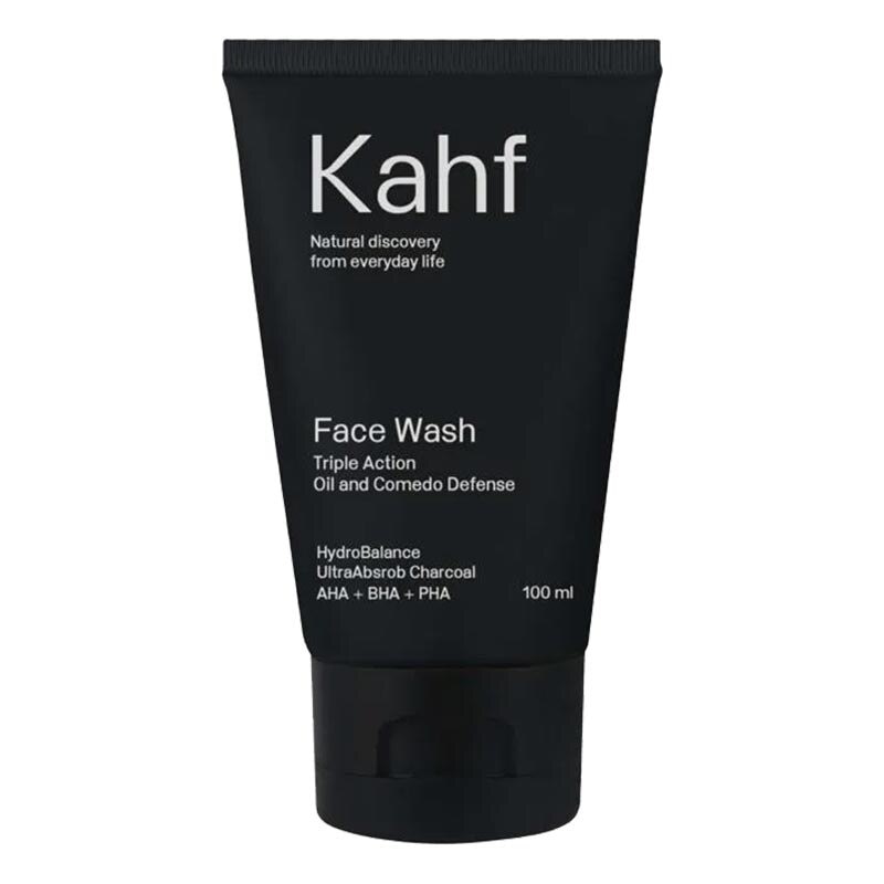 Promo Harga Kahf Face Wash Triple Action Oil and Comedo Defense 100 ml - Watsons