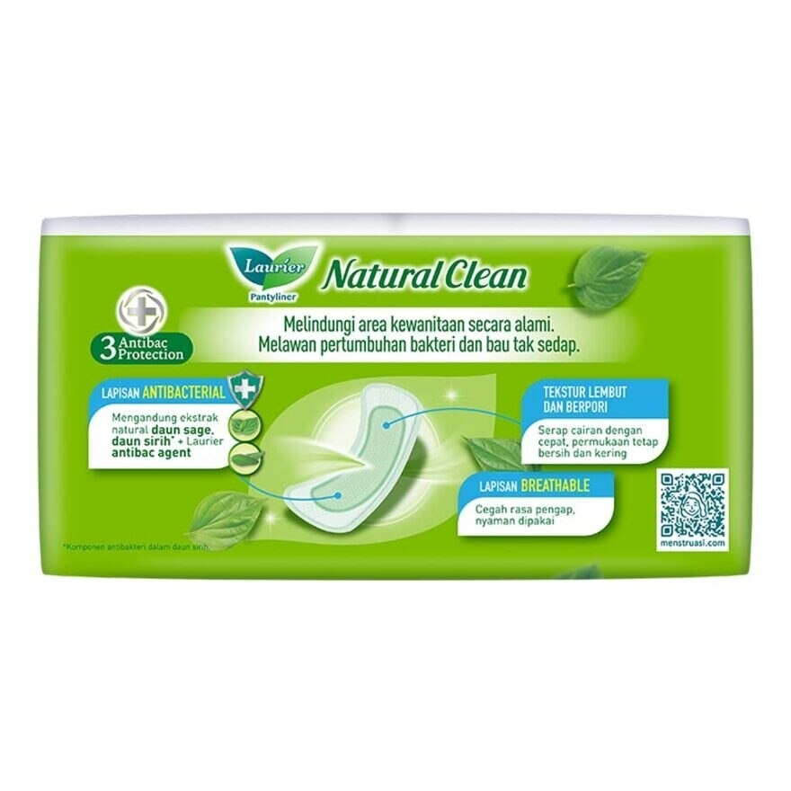 Pantyliner Natural Clean 40'S