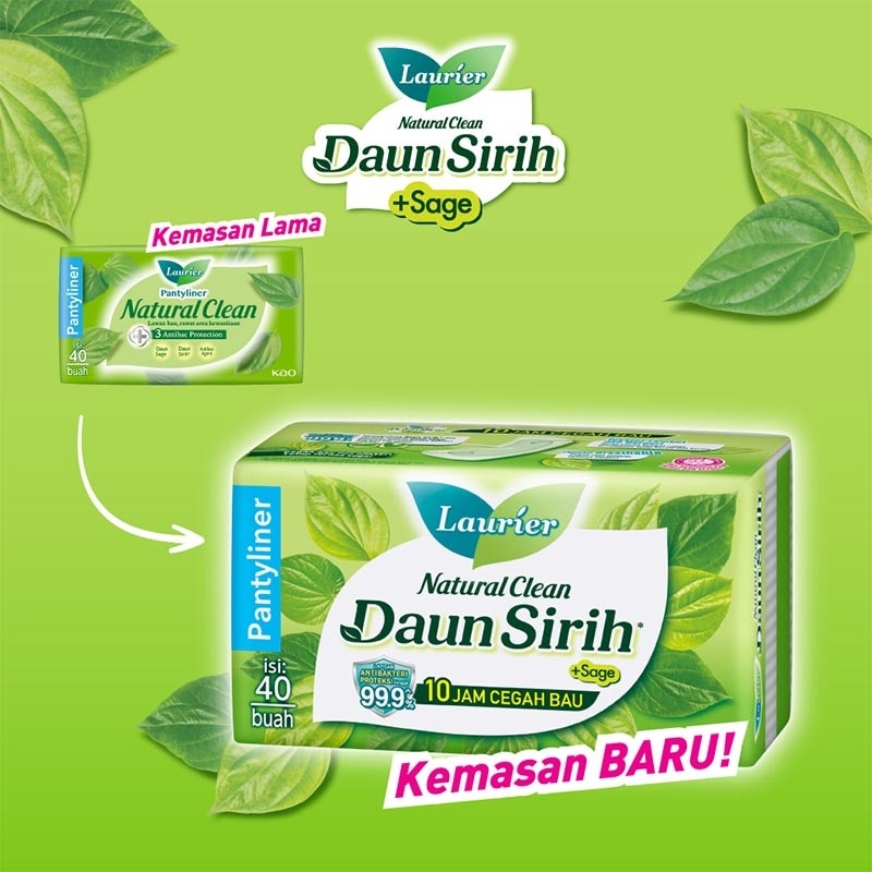 Pantyliner Natural Clean 40''S image