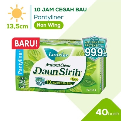 LAURIER Pantyliner Natural Clean 40''S image