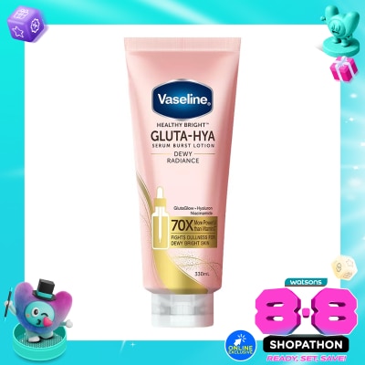 VASELINE - Gluta-Hya Serum Burst Lotion Dewy Radiance 330ml image