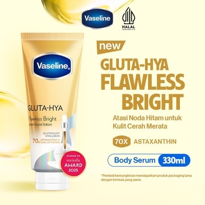 VASELINE - Gluta-Hya Flawless Bright 330ml