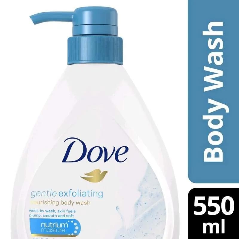 Body Wash Gentle Exfoliating Pump 550ml