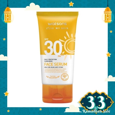 WATSONS Daily Protection Sunscreen Face Serum SPF30 PA++++ 50ml