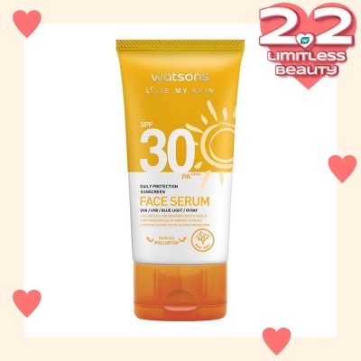 WATSONS Daily Protection Sunscreen Face Serum SPF30 PA++++ 50ml